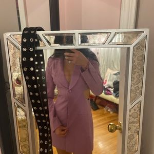 Zara Cut-out Blazer Dress